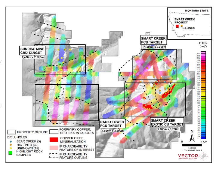 Fig. 2.a New Ip Geophysical Lines Merged With Historical Ip